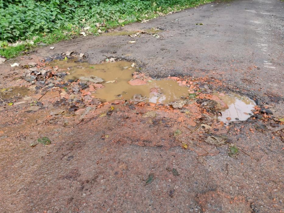 El abandono que sufren los vecinos de Linares, en Proaza: una carretera intransitable