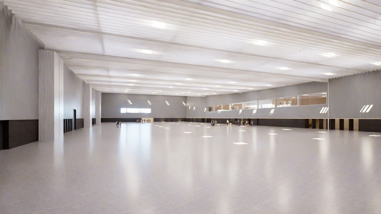 El nuevo pabellón de Infecar, en imágenes