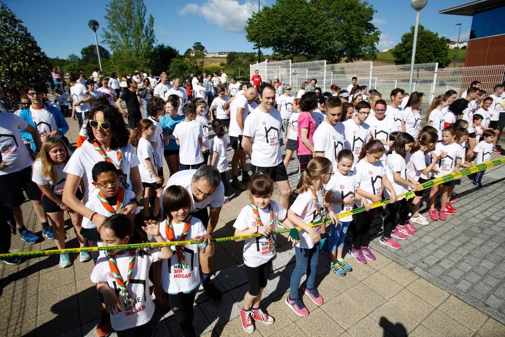 Carrera solidario en Avilés organizada por Cáritas