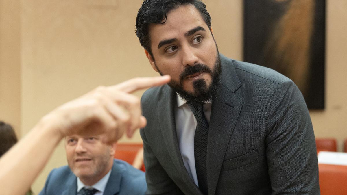 El eurodiputado Luis 'Alvise' Pérez Fernández, líder de la agrupación Se Acabó la Fiesta.