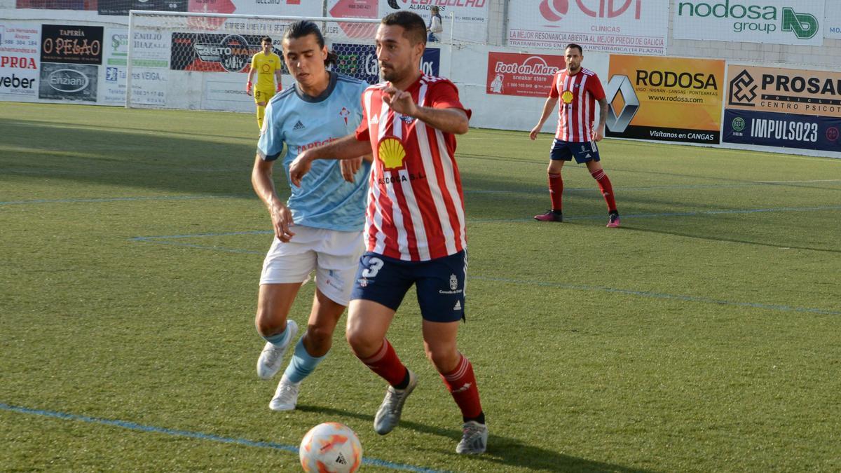 Amistoso entre los juveniles de Celta y Alondras.