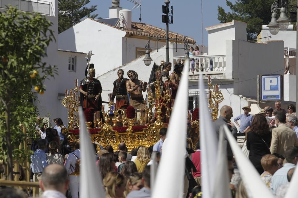 Procesión de la cofradía de la Humildad.