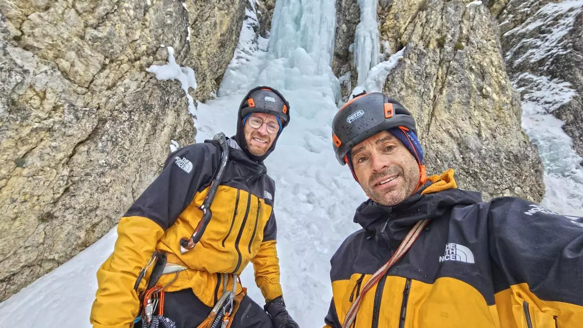 Los hermanos Pou, unos aventureros en las Dolomitas