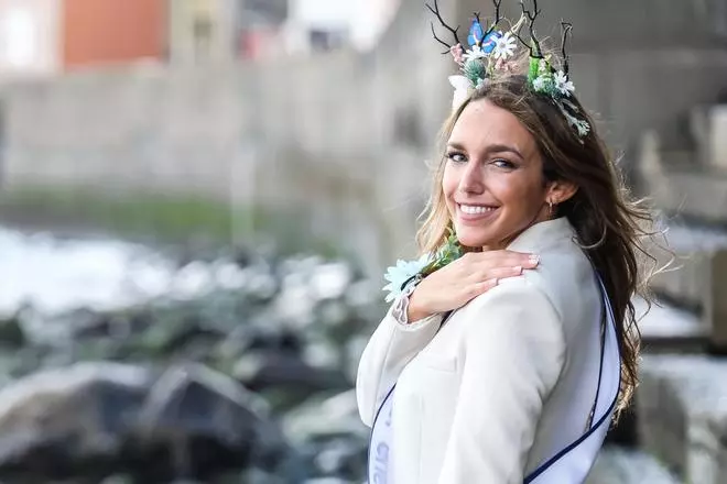 Candidatas a Reina del Carnaval de Las Palmas de Gran Canaria: Daniela Medina (Dormitorum y El Gusto por el Vino)
