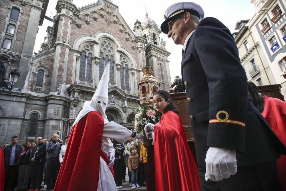 Procesión del Jesús Cautivo en la Semana Santa de Oviedo