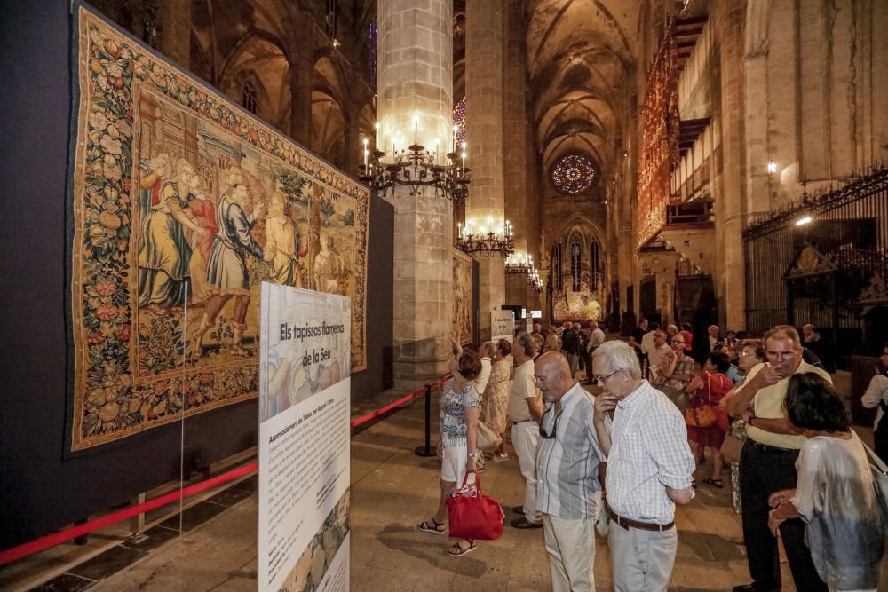 Wandbehänge Kathedrale Palma de Mallorca