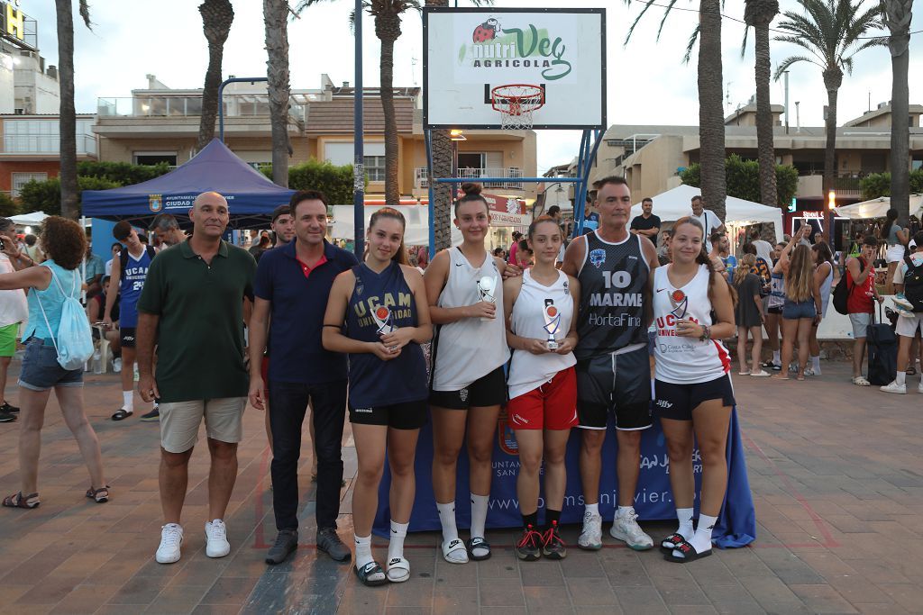 Finales y entrga de premios del del 3x3 de baloncesto de la Ribera