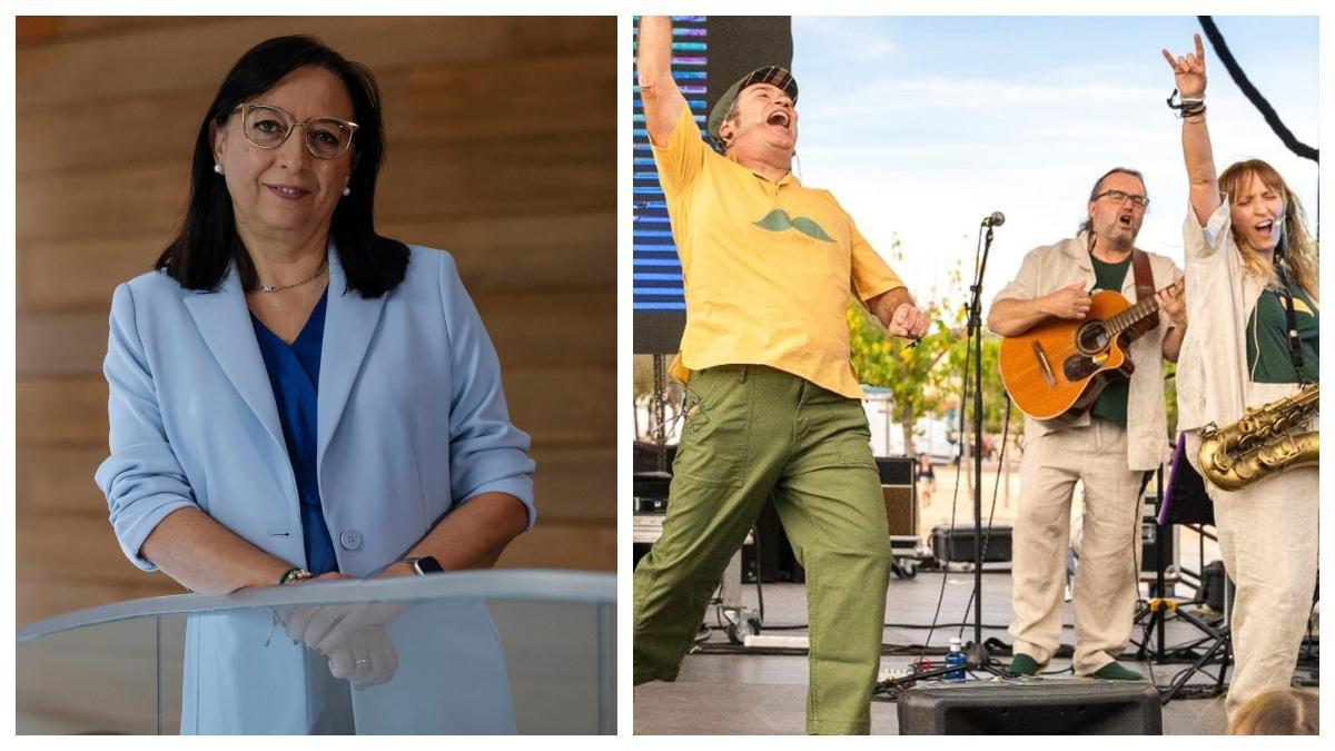 Llanos Massó (Vox) ha ironizado en un tuit sobre la política de Burriana por la contratación de Trobadorets.