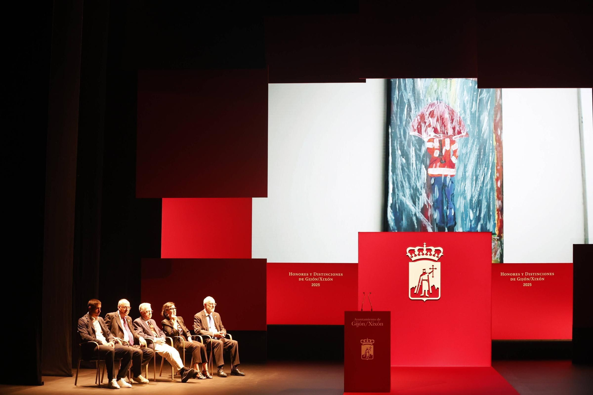 La entrega de medallas y distinciones de Gijón, en imágenes