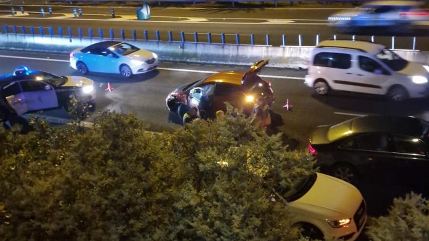 A kamikaze on a road in Tenerife