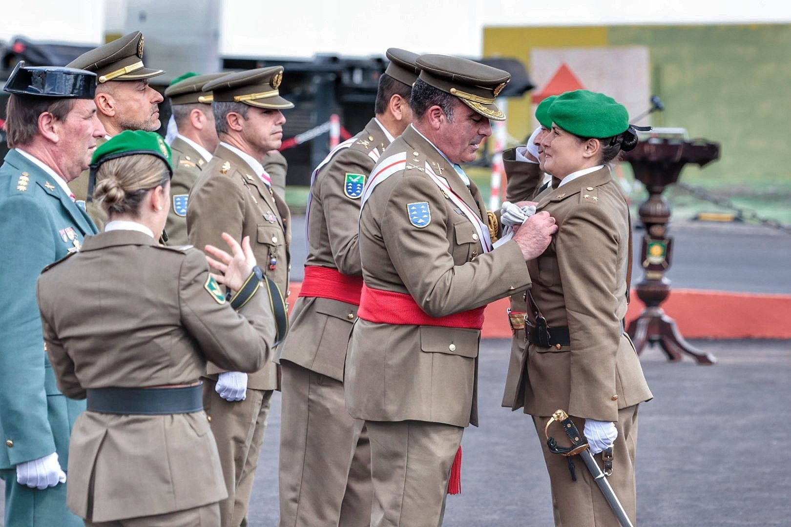 Acto militar por San Juan Bosco, patrón de los especialistas del Ejército