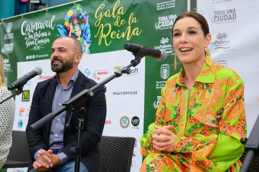 Encuentro con los presentadores de la Gala de la Reina del Carnaval de Las Palmas de Gran Canaria