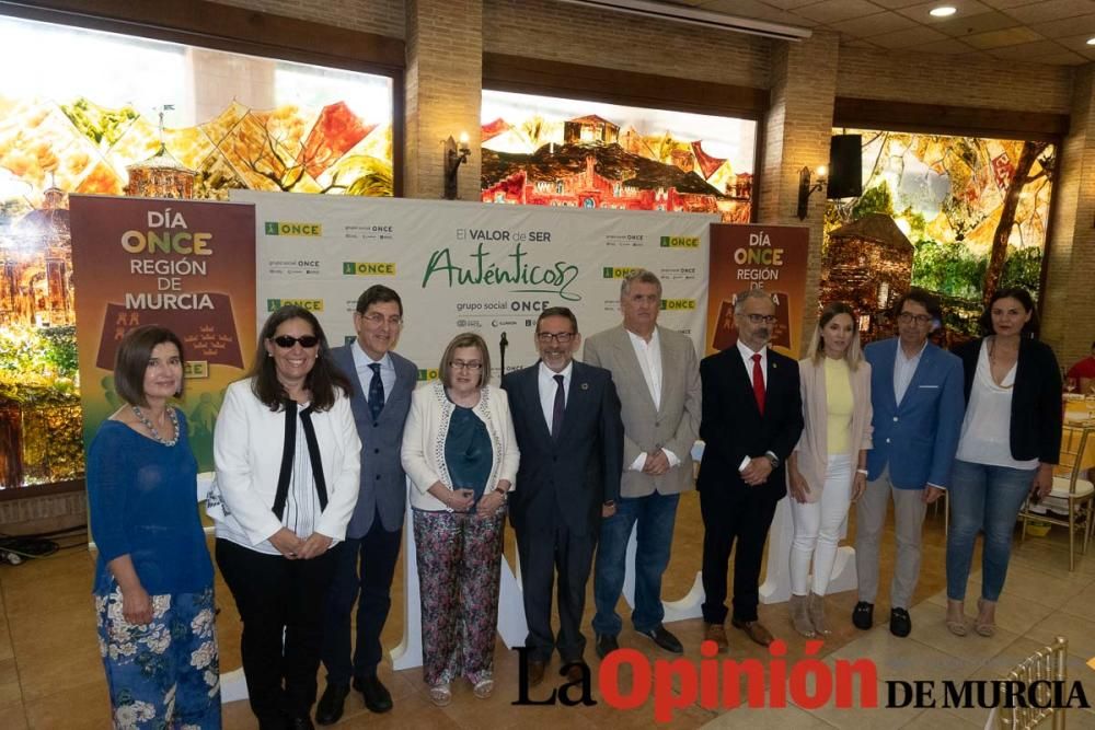 Celebración del Día de la ONCE en Caravaca