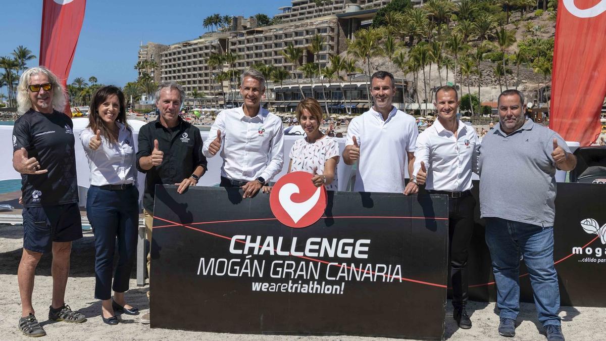 Acto de presentación de la edición 2024 del Anfi Challenge Mogán Gran Canaria..
