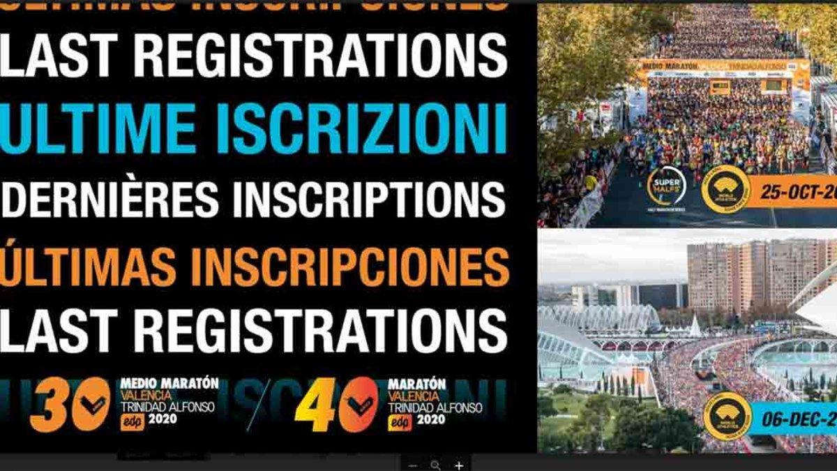 La Maratón de Valencia 2020 ya bate récords