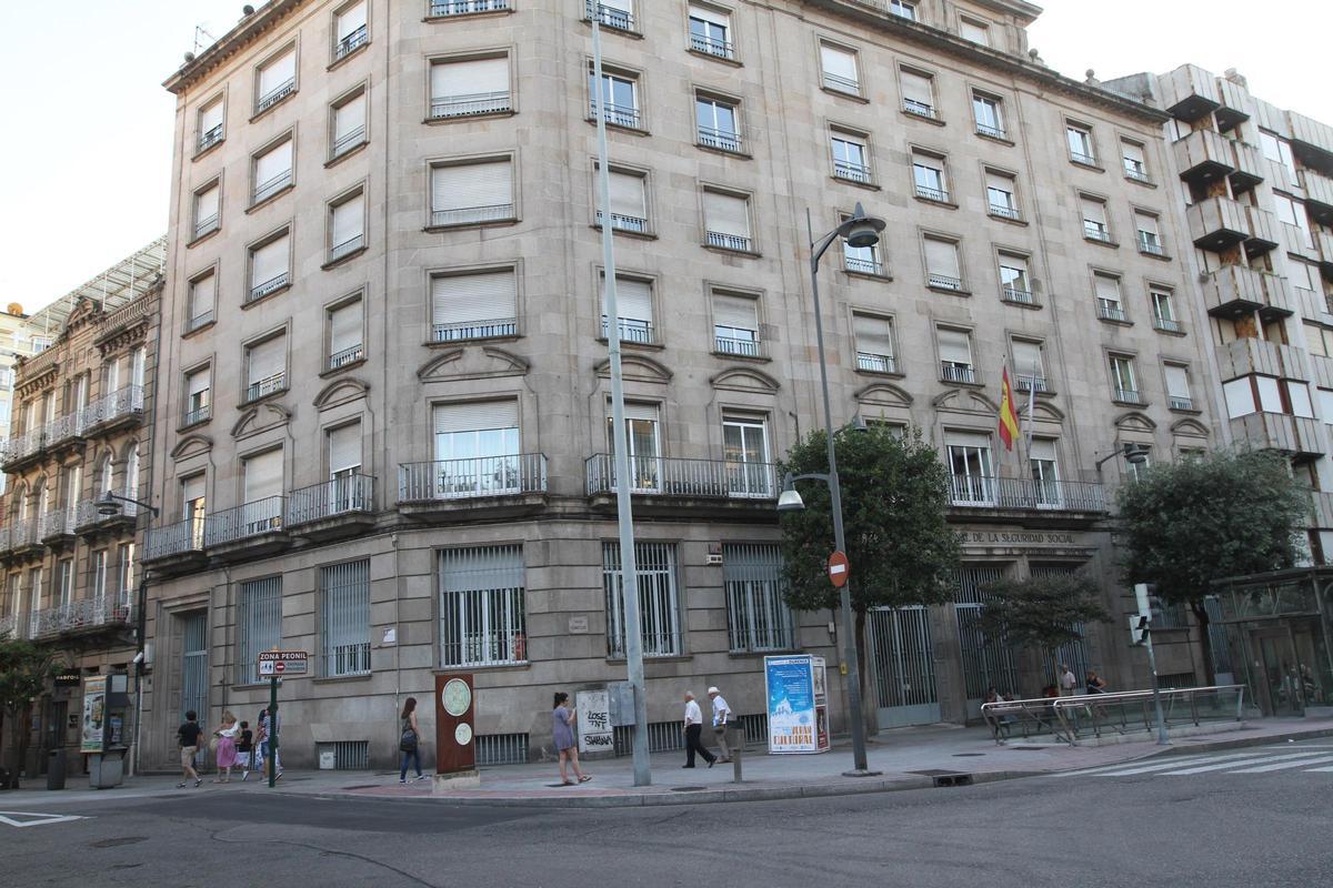 Sede de la Tesorería General y el Instituto Nacional de la Seguridad Social.