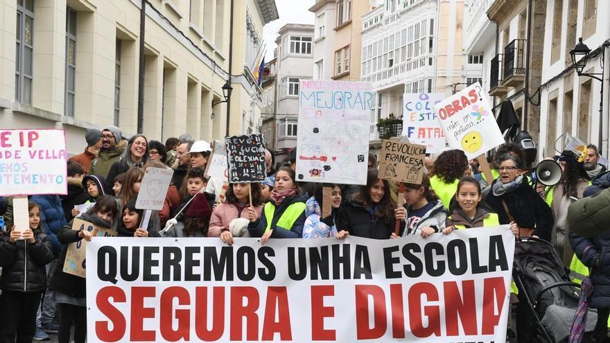 Familias del colegio Cidade Vella de A Coruña exigen una reunión con la Xunta y el Concello tras un nuevo incidente en el centro