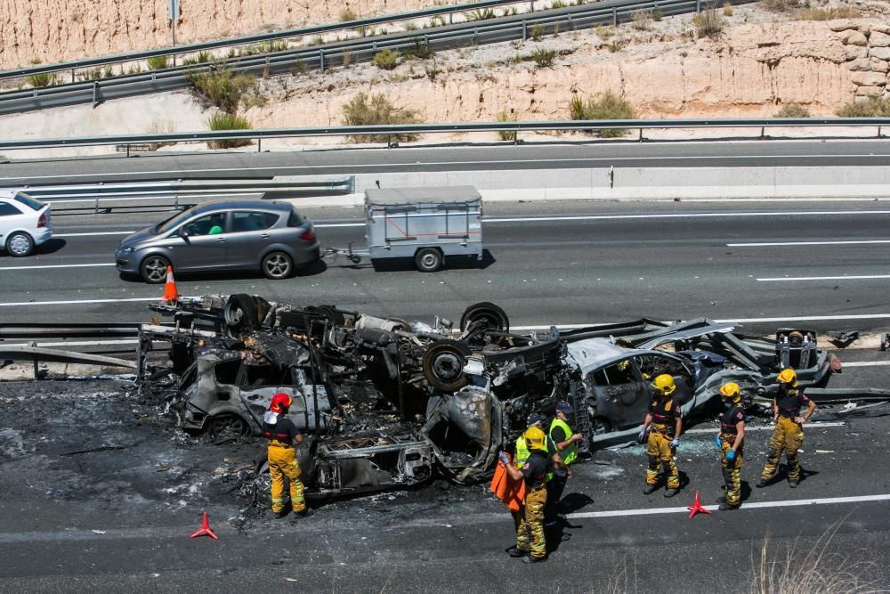 Accidente mortal en Elche