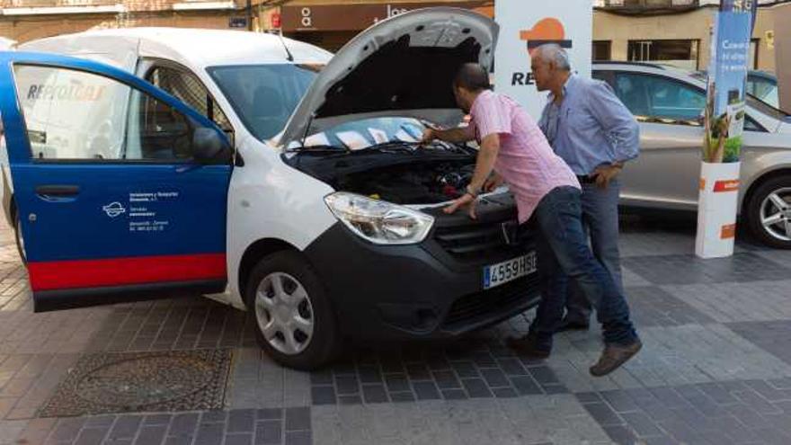 La plaza de Santa María fue un lugar clave para aprovechar el tránsito de gente en la zona centro.