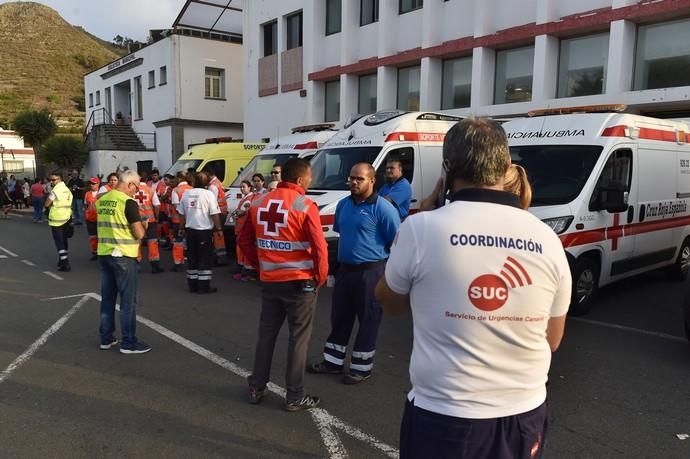 Incendio en la zona de cumbre de Gran Canaria