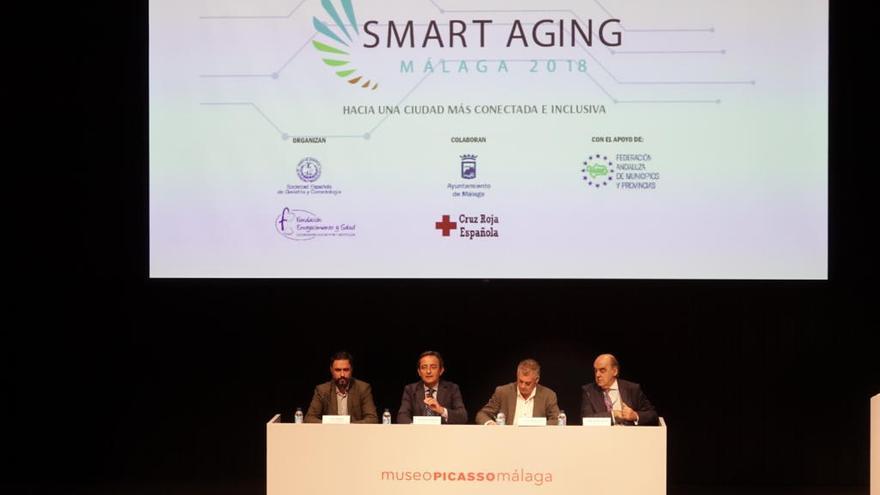 Imagen de la inauguración del I Foro Smart Aging.