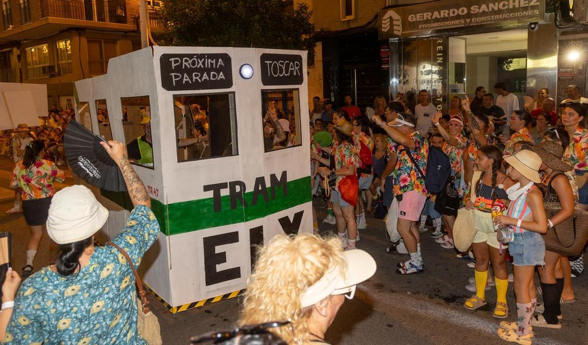 Jardines Toscar elevó la reivindicación por el Tram a Elche