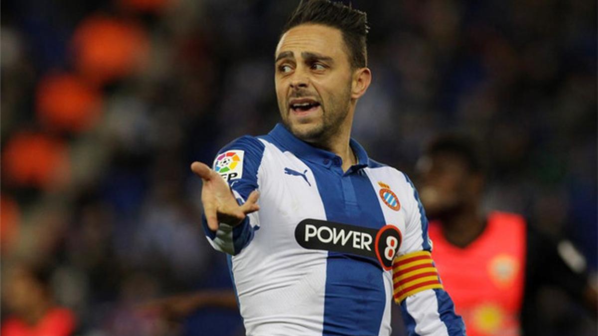 Sergio García, jugador del RCD Espanyol