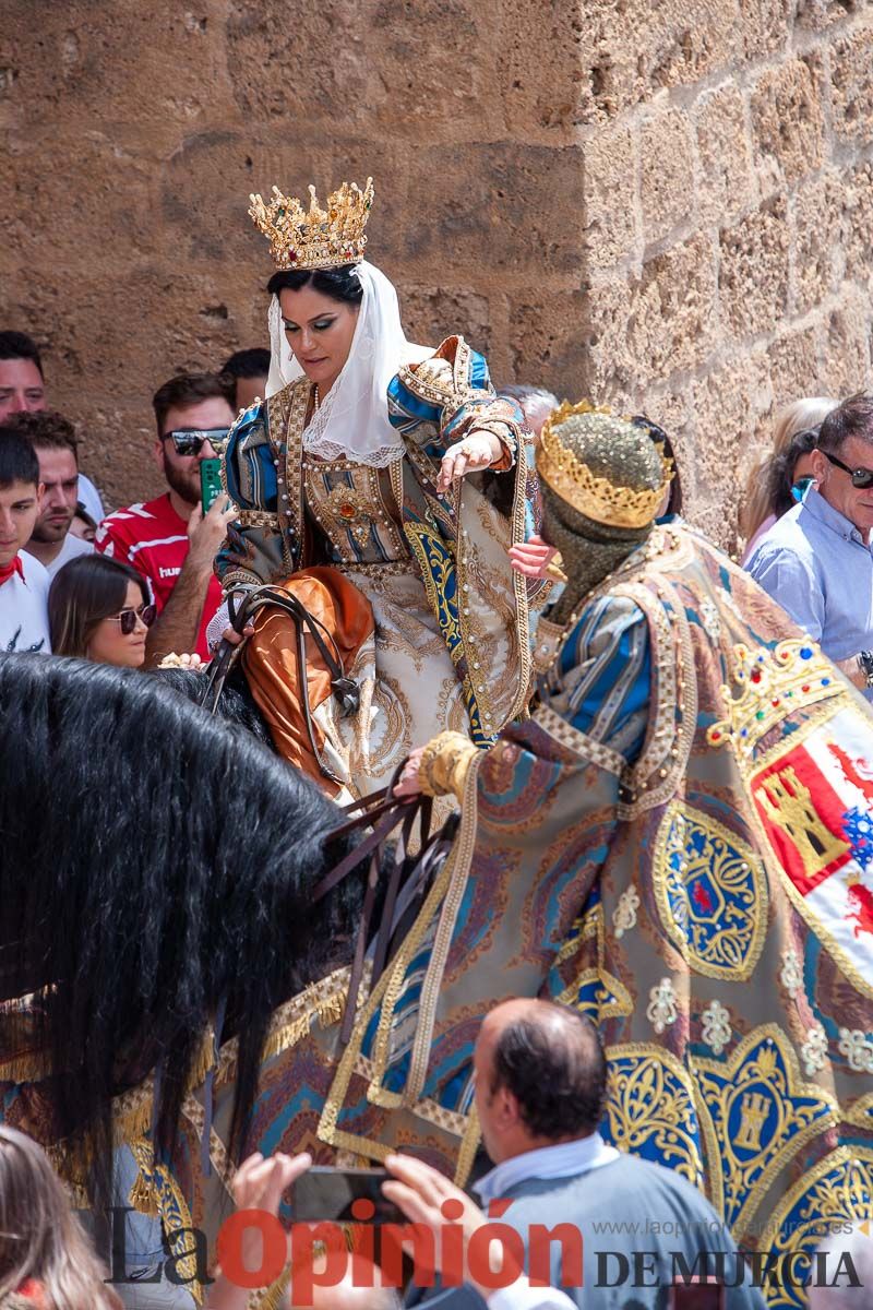 Moros y Cristianos en la mañana del día dos en Caravaca