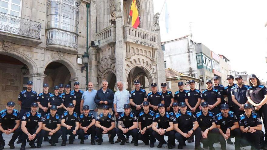 La Policía Local de Porriño, espejo de las nuevas generaciones