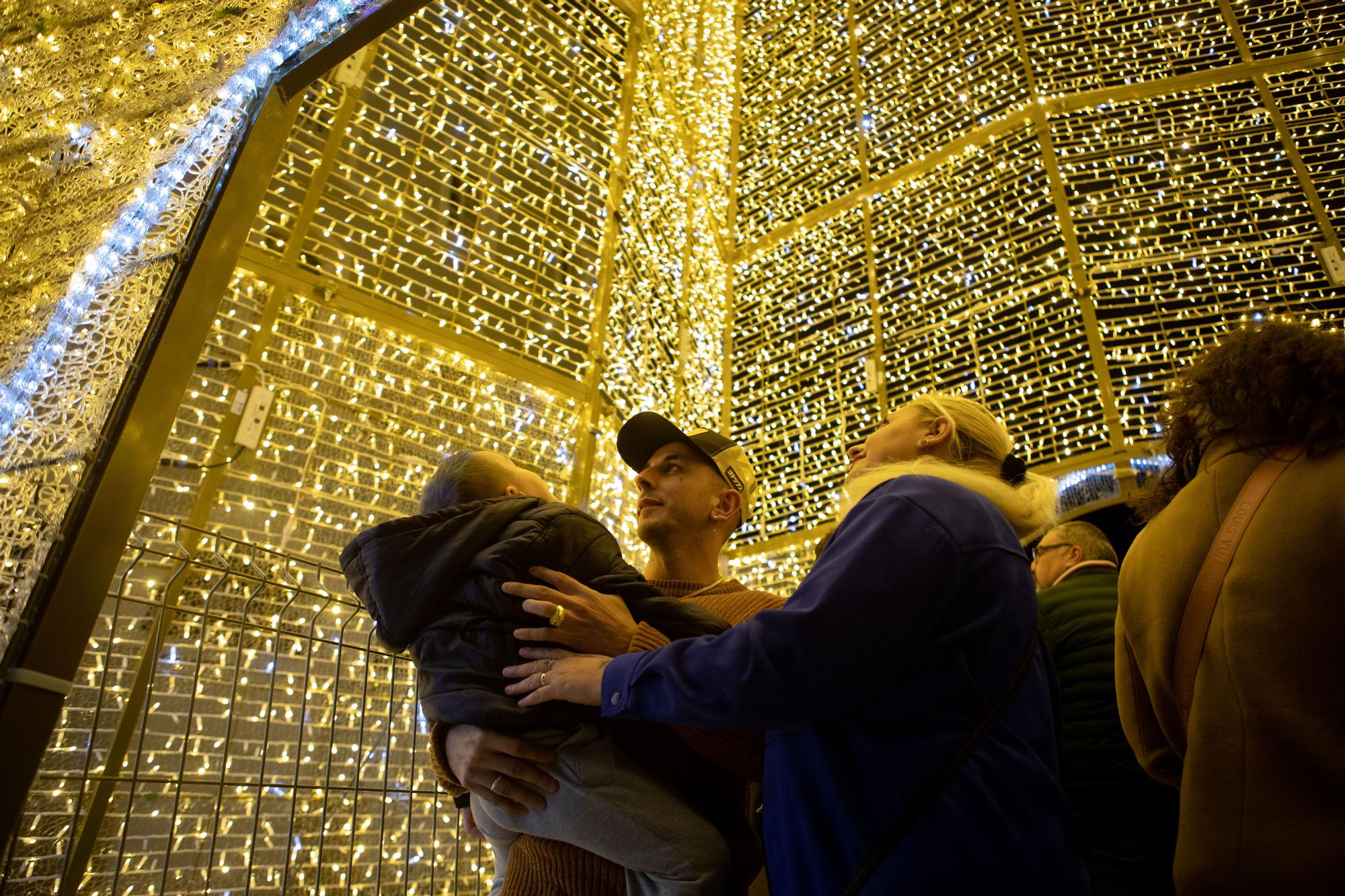 Encendido navideño en Cartagena