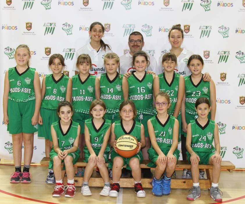 El teu equip. ASFE, Paidos i Escola de Bàsquet San