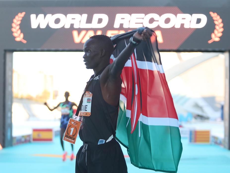 Récord del mundo en la Medio Maratón de València