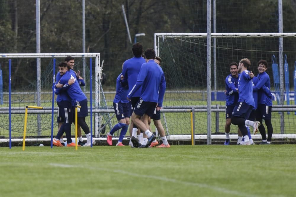 Entrenamiento del Oviedo