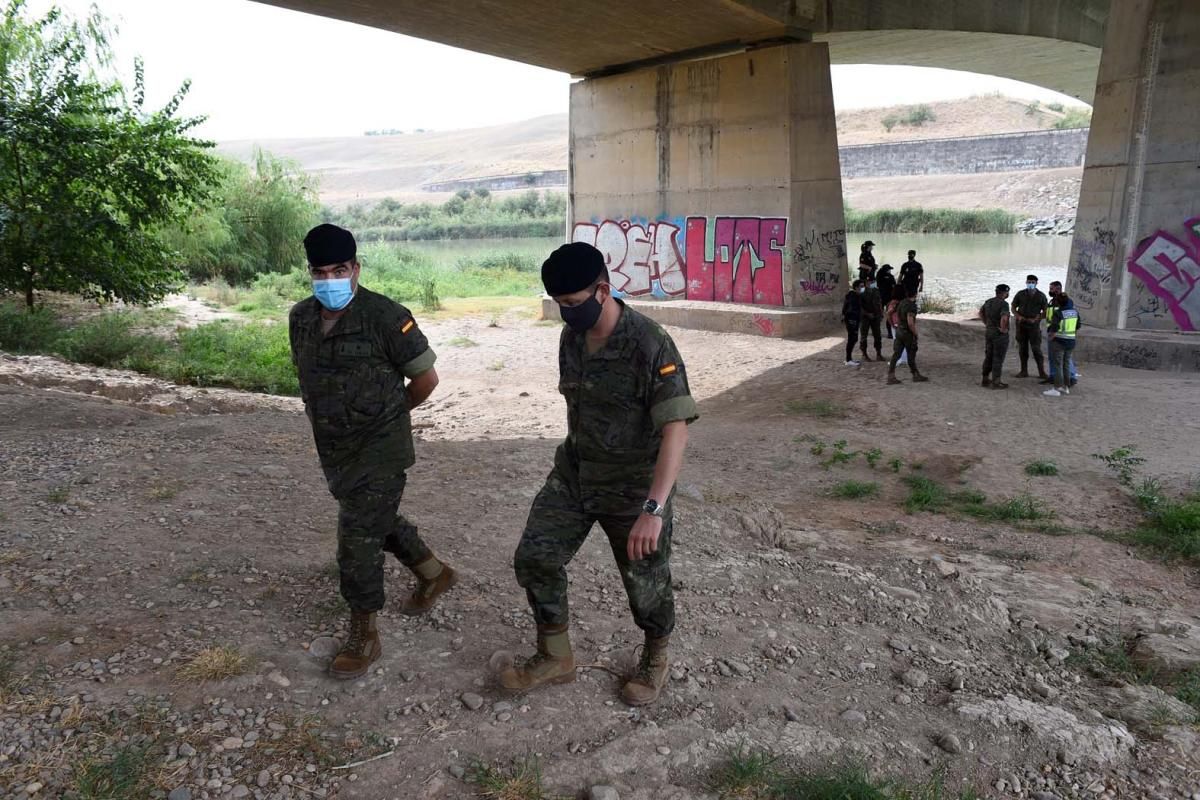 La Policía y el Ejército retoman la búsqueda de Morilla en el río