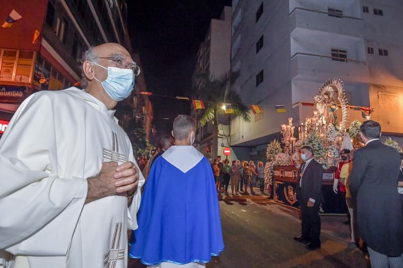 Primera procesión virgen de La Luz tras la pandemia