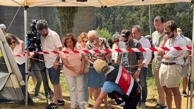 Zapico durante la visita