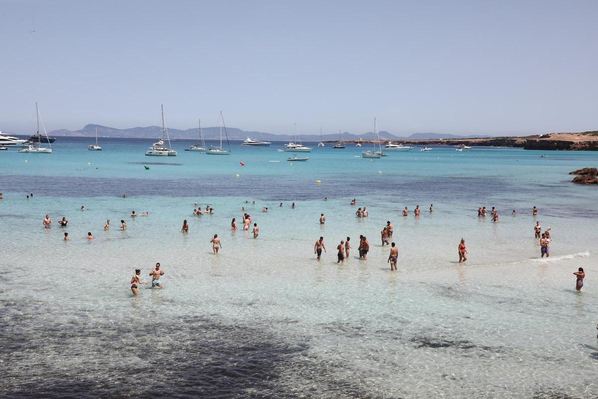Playa de Cala Saona en Formentera