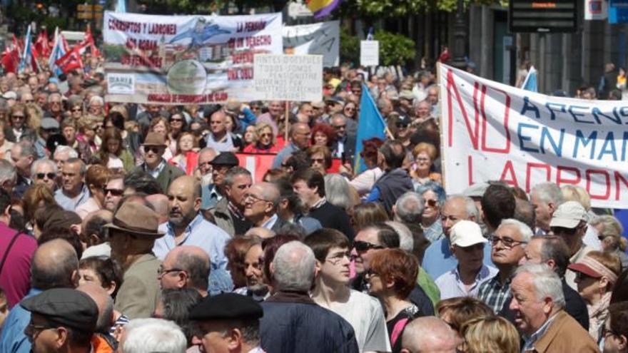 La pensión media de jubilación supera ya los 1.300 euros en Asturias