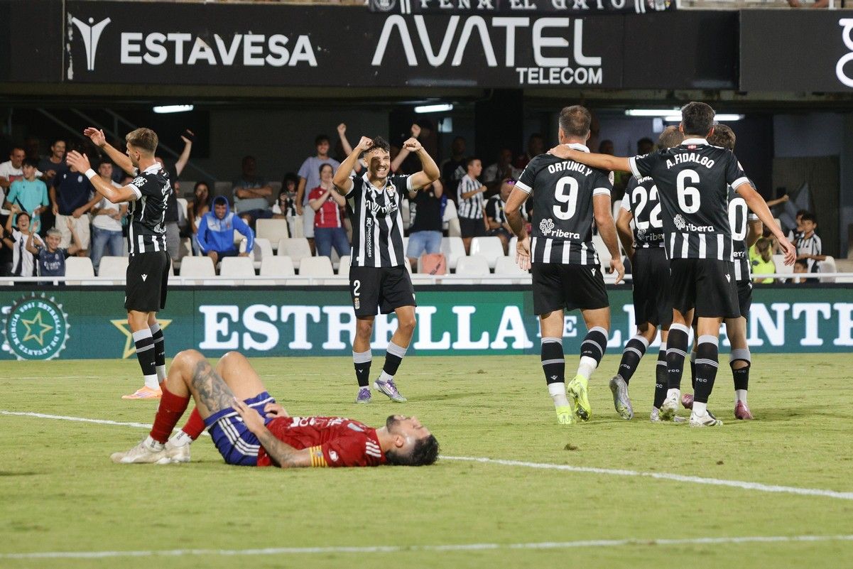 La victoria del FC Cartagena sobre el Tarazona, en imágenes
