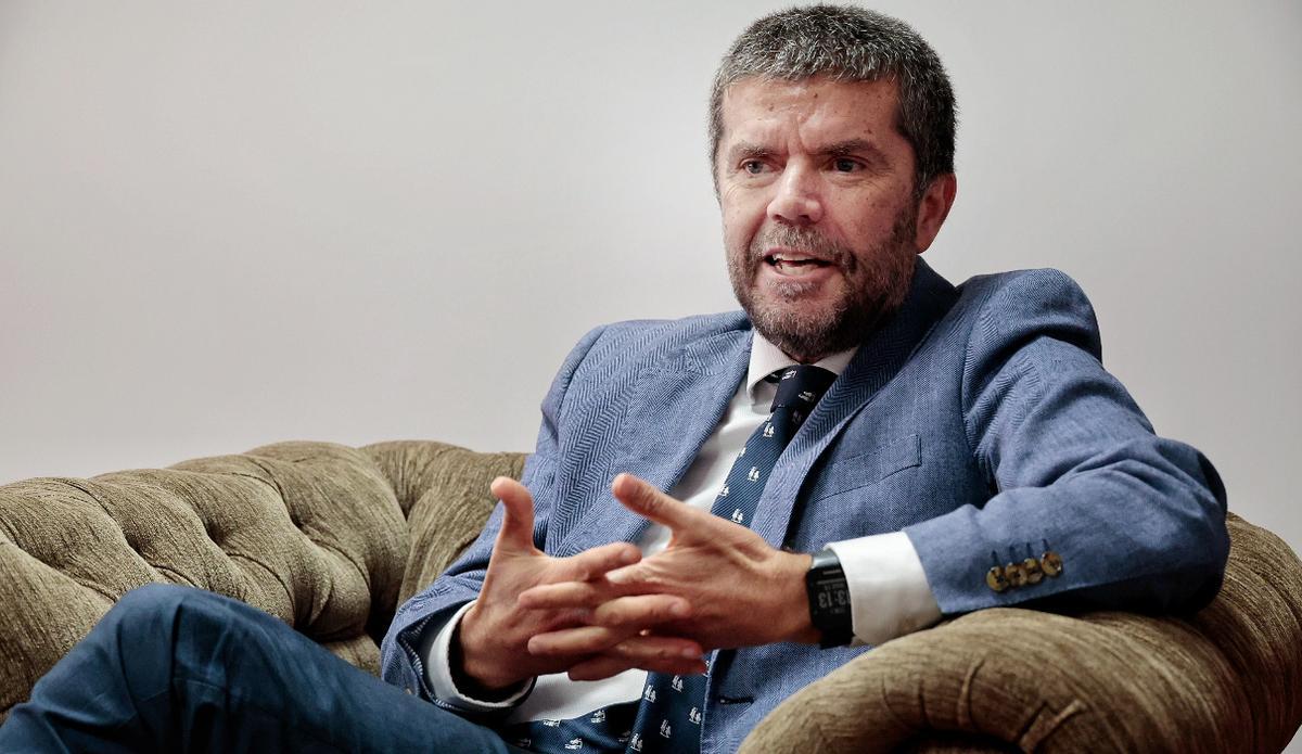 El rector de la ULL, Francisco García.