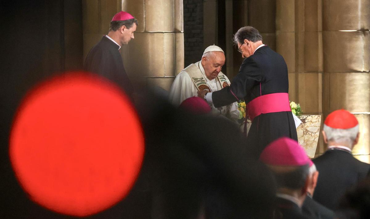 El Papa Francisco visita Bélgica