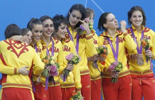 ESPAÑA, BRONCE EN NATACIÓN SINCRONIZADA