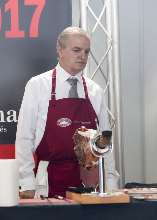 Concurso Nacional de Cortadores de Jamón en Salenor.