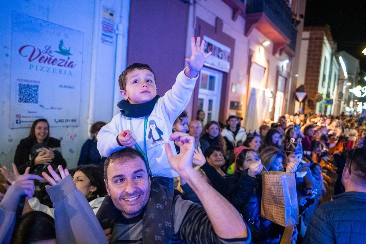 Los Reyes Magos deslumbran en La Laguna Los Reyes Magos deslumbran en La Laguna
