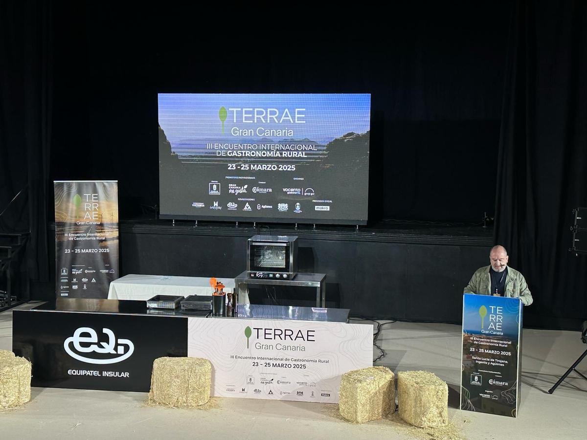 Benjamín Lana, director de Vocento Gastronomía, en la presentación de Terrae 2025.