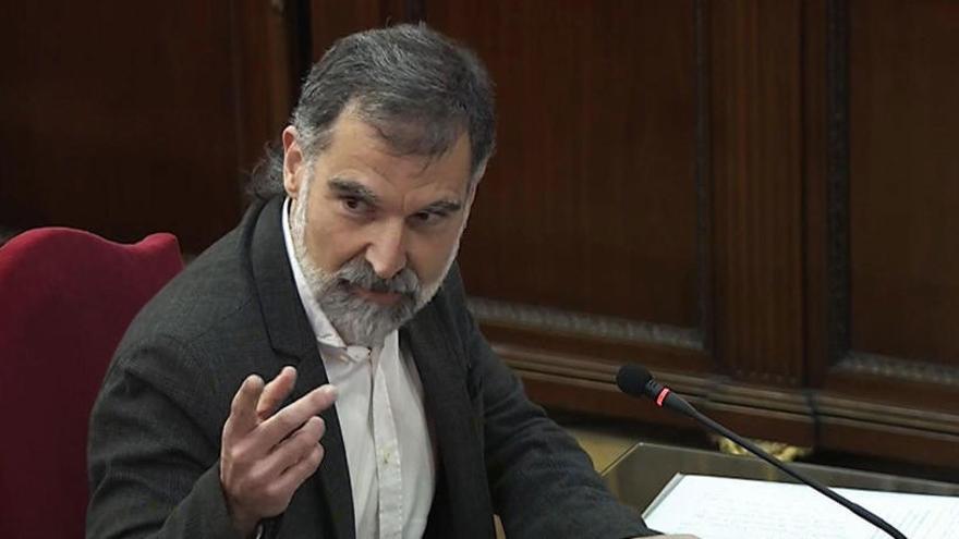 El presidente de Òmnium Cultural, Jordi Cuixart.