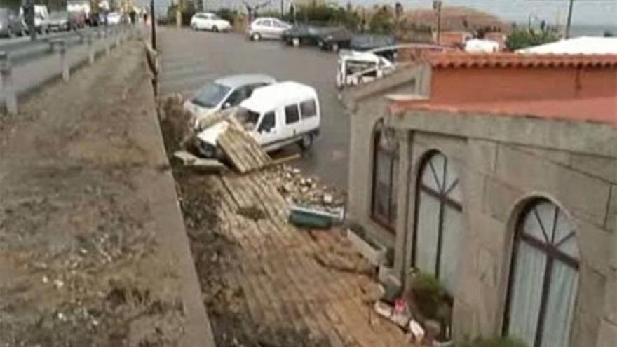 Históricas inundaciones en Vigo por el temporal