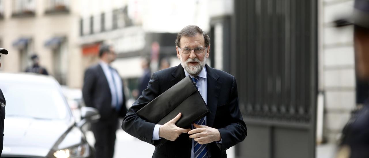 El expresidente del Gobierno Mariano Rajoy.