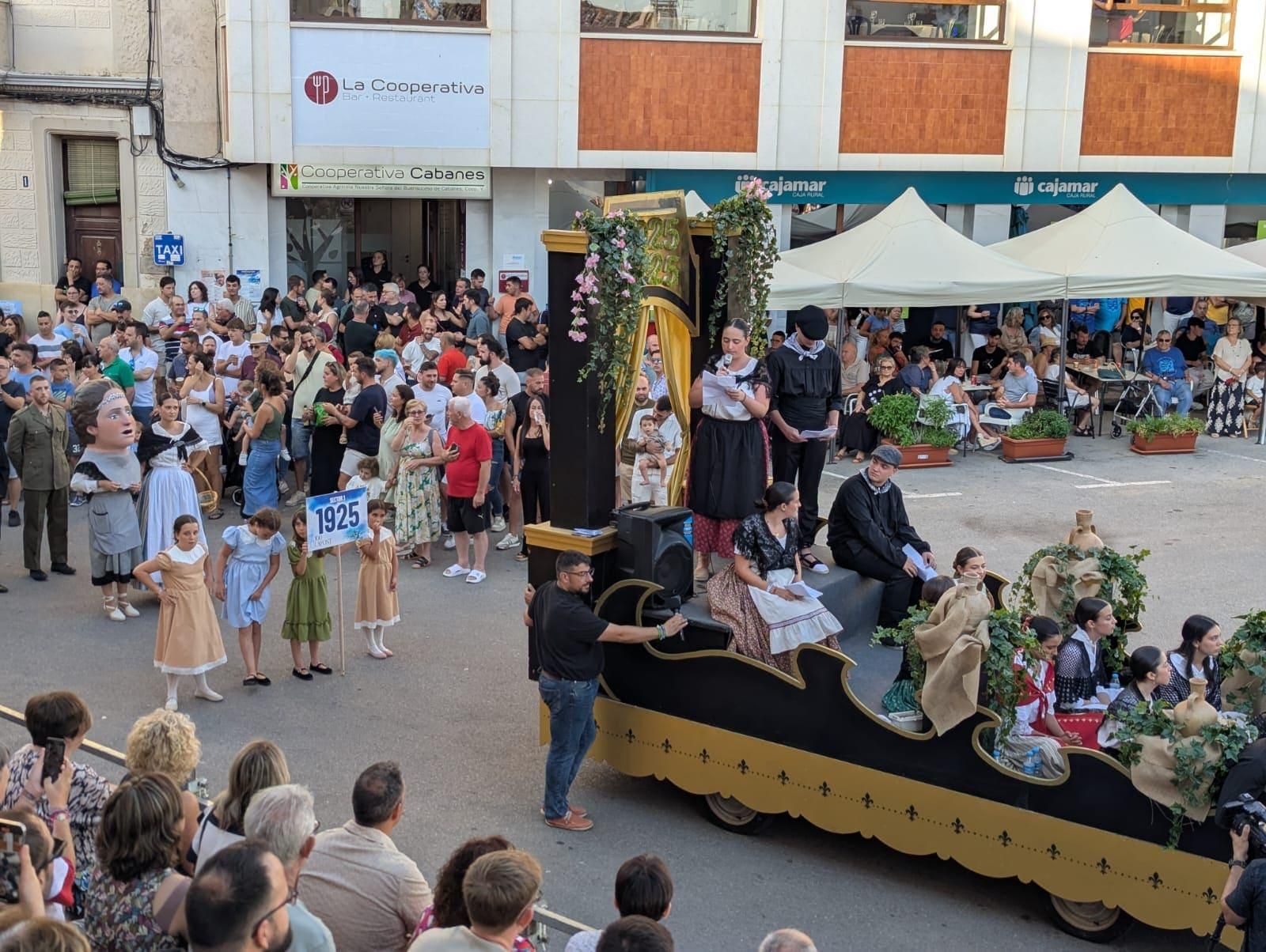 Un participatiu pregó marca l’inici de les Festes de l'Aigua a Cabanes