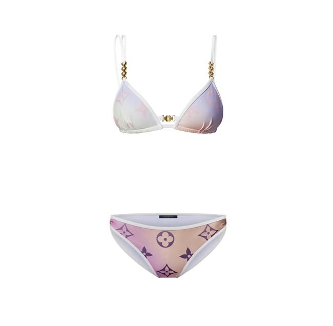 Top y braguita de bikini, de Louis Vuitton